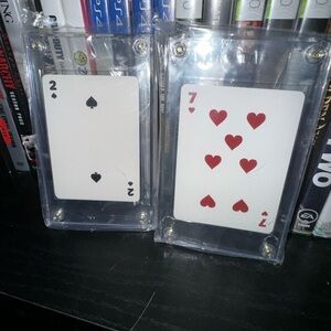 Versace Playing Collectors Cards New In Plastic Case